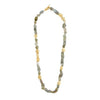 Pilgrim Trust Grey Labradorite Necklace, Gold
