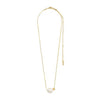 Pilgrim Trust Pearl Pendant Necklace, Gold