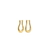 UNFOLD hoops goldplated