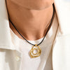 Pilgrim Unfold Necklace, Gold