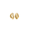 UNFOLD earrings goldplated