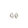 UNFOLD earrings silverplated