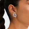 UNFOLD earrings silverplated