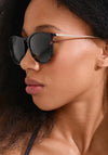 Pilgrim Vanille Sunglasses, Tortoise Brown