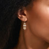 Pilgrim Virel Earrings, Gold