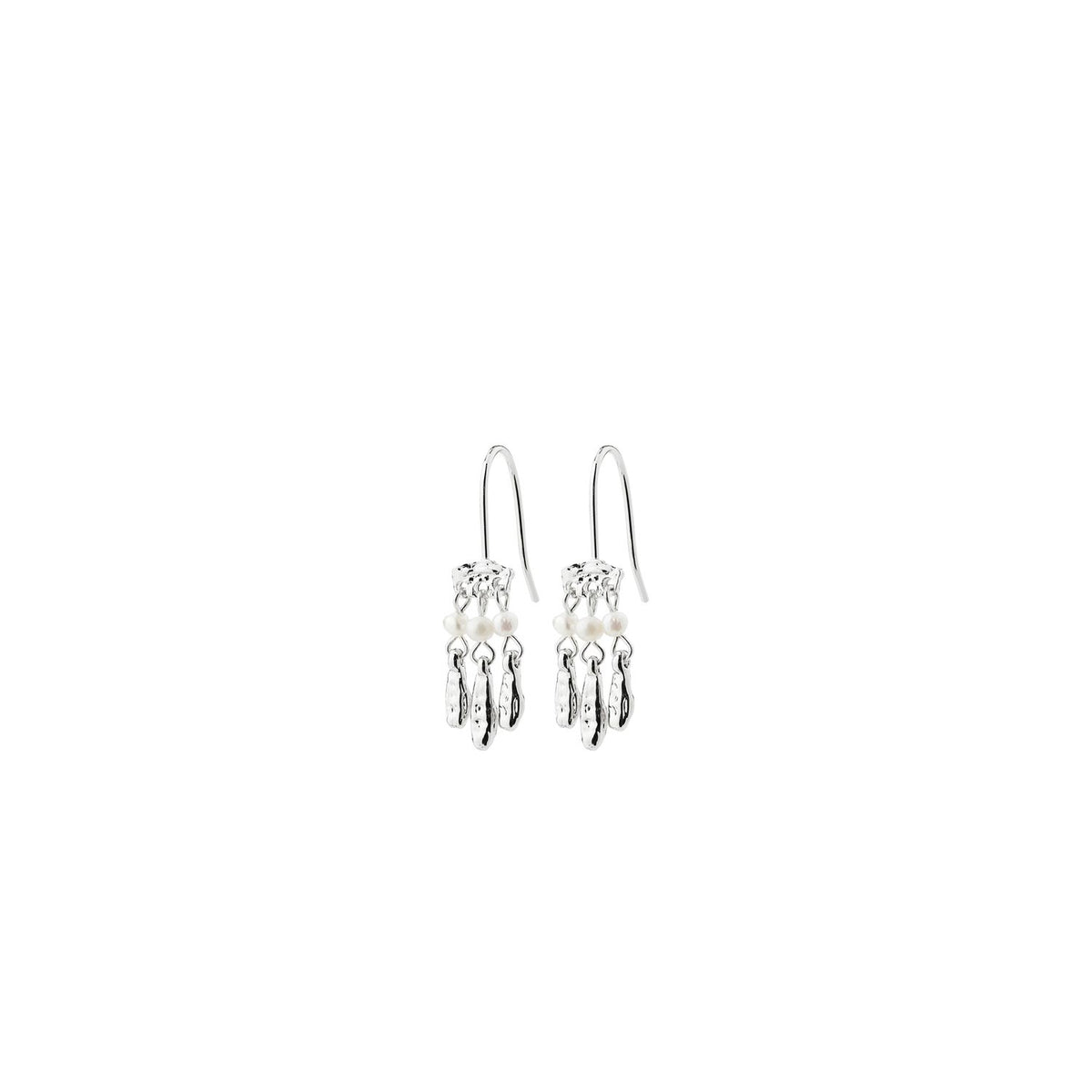 Pilgrim Virel Earrings, Silver