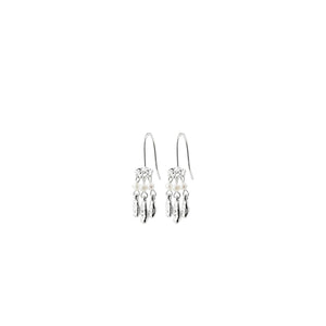Pilgrim Virel Earrings, Silver