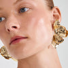 Pilgrim Virel Statement Earrings, Gold