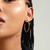 Pilgrim Wyatt Earrings, Gold