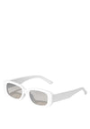 Pilgrim Yansel Rectangular Sunglasses, White