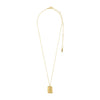 Pilgrim Aquarius Zodiac Sign Necklace, Gold