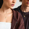 Pilgrim Pisces Zodiac Sign Necklace, Gold