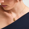 Pilgrim Scorpio Zodiac Sign Necklace, Gold