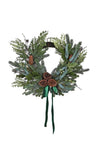 Pine Foliage Bow Wreath
