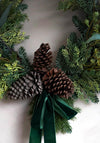 Pine Foliage Bow Wreath