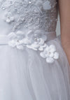 Paula’s Communion PJ18SP Communion Dress, White