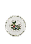 Portmeirion The Holly and The Ivy Scalloped Platter, Cream Multi