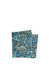 Posh and Dandy Paisley Tie & Pocket Square, Blue & Green