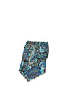 Posh and Dandy Paisley Tie & Pocket Square, Blue & Green