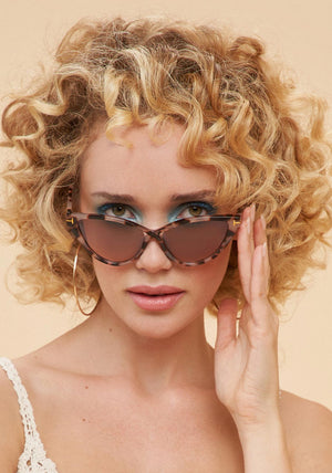 Powder Annika Sunglasses, Tortoiseshell