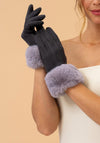 Powder Bettina Gloves, Slate & Mist