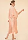 Powder Cotton Retreat Gown, Coral