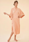 Powder Cotton Retreat Gown, Coral