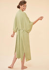 Powder Cotton Retreat Gown, Olive