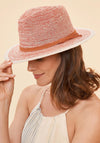 Powder Natalie Suede Band Hat, Terracotta