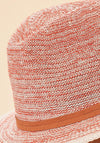 Powder Natalie Suede Band Hat, Terracotta