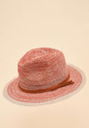 Powder Natalie Suede Band Hat, Terracotta