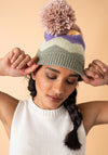 Powder Nora Bobble Hat, Sage Mix