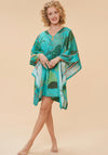 Powder Secret Paradise Beach Cover Up, Aqua