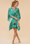 Powder Secret Paradise Beach Cover Up, Aqua