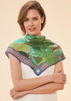 Powder Secret Paradise Silk Scarf, Aqua
