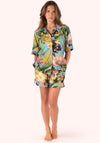 Powder Oversized Supersoft Spring Floral Pyjamas, Blue Multi