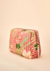 Powder Tropical Quilted Large Wash Bag, Candy