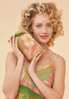 Powder Tropical Quilted Small Vanity Bag, Candy