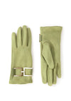 DANA FAUX SUEDE GLOVES SAGE