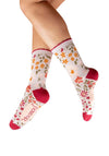FLOWER MEADOW ANKLE SOCKS