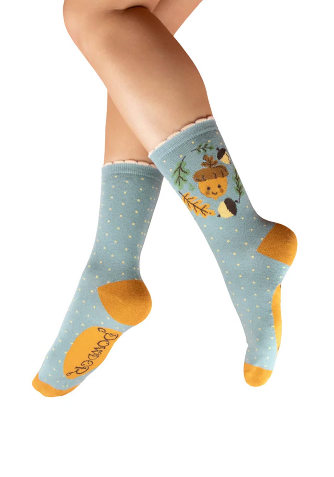 HAPPY ACORN ANKLE SOCKS