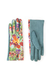 KYLIE FAUX SUEDE GLOVES  ICE