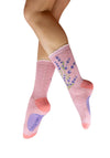Powder Luscious Lavender Ankle Socks, Pink