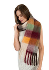 MOLLY COSY SCARF RUSSET MIX