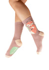 SCANDI FOX MOCCA  ANKLE SOCK
