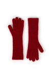 SOFIA LONG GLOVES SCARLET