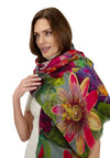 Powder Winter Iris Scarf, Blue