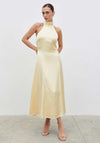 Pretty Lavish Skylar Halter Neck Maxi Dress, Yellow