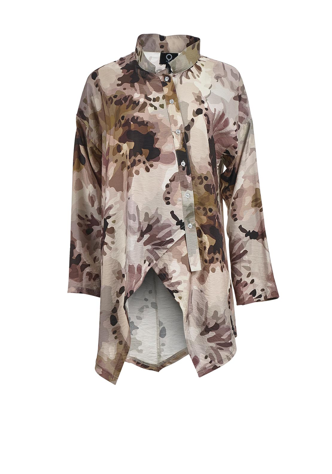My Soul Camouflage Shirt, Brown Multi