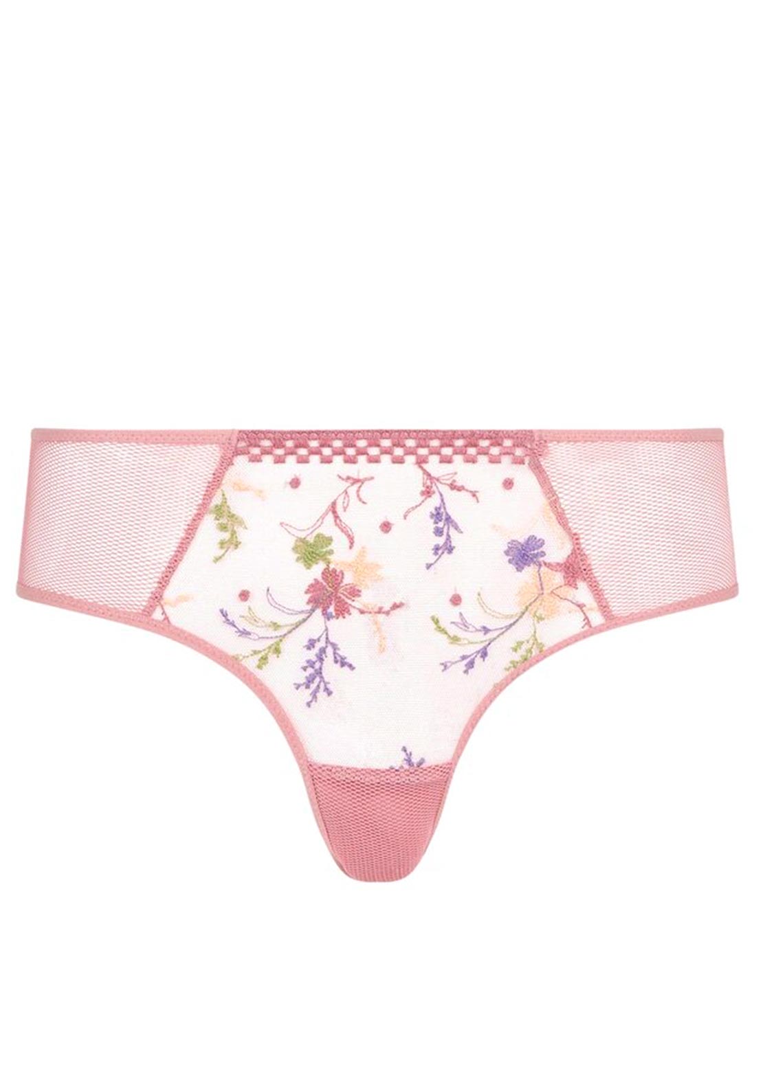 Chantelle Passionata Suzy Mesh Briefs, Pink